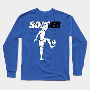 SSv1 Football FeMale Graphic Long Sleeve T-Shirt